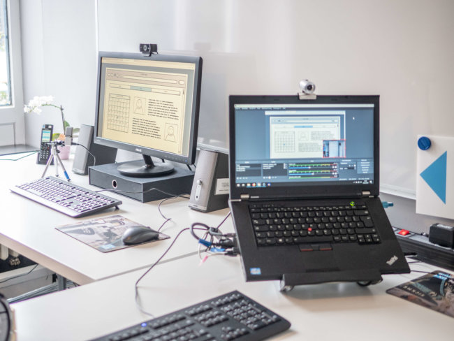 UX Usablility Labor Test Technik Remote Interviewerplatz